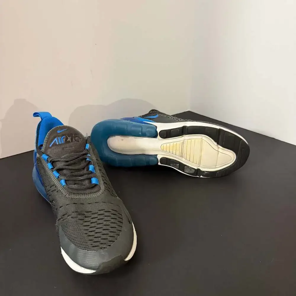Nike Air Max 270 Anthracite Photo Blue AH8050-028 Men's Size 8 - Picture 7 of 8